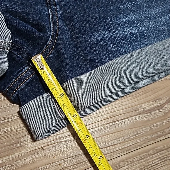 true craft Denim Mid-Rise Shorty Stretch Blue Jean Shorts 3" Inseam Women's 10 - Picture 16 of 16